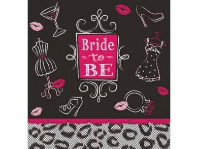 Bride to Be Plastic Tablecover (137 x 259)