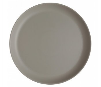 Taupe Large Reusable Plates (6pcs)