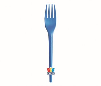 Μπλε Ecolor Compostable Πιρουνάκια (20τμχ)