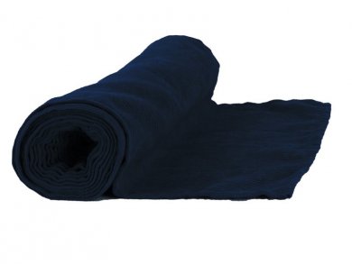 Midnight Blue Velvet Corduroy Table Runner (30cm x 300cm)