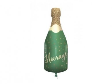 Bottle of Champagne Supershape Balloon 95cm