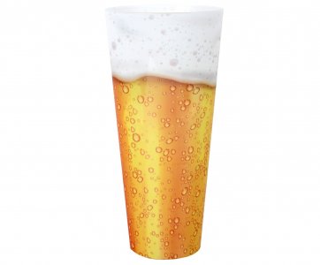 Beer Reusable Cup (600ml)