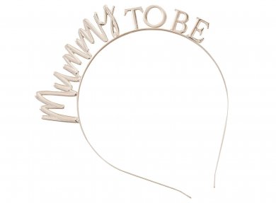 Mummy to Be Rose Gold Headband