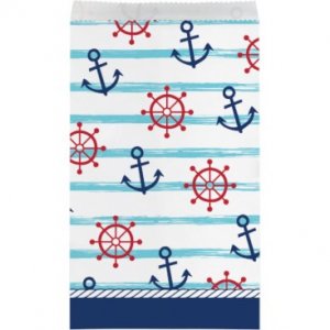 Nautical Boy Paper Bags (8pcs)