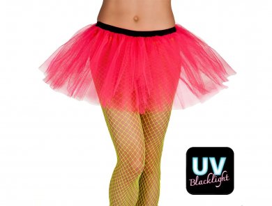 Neon Pink UV Tutu (one size)