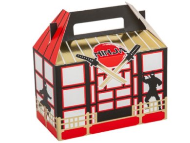 Ninja Lunch Boxes (4pcs)