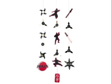 Ninja Hanging Decorations (3pcs)