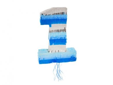 Number 1 Pinata for Boys (50cm x 35cm)
