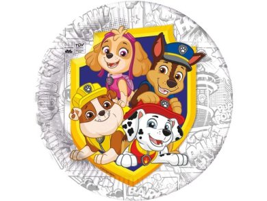 Paw Patrol and His Friends Large Paper Plates (8pcs)