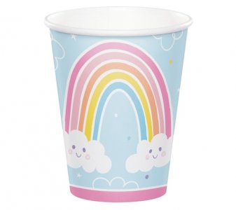 Rainbow Paper Cups (8pcs)