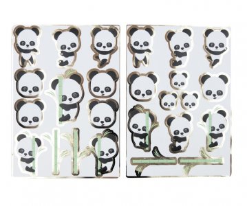 Panda Stickers (25pcs)