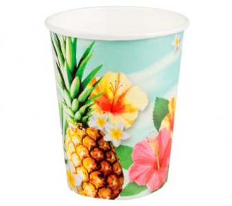Pineapple Paradise Paper Cups (10pcs)