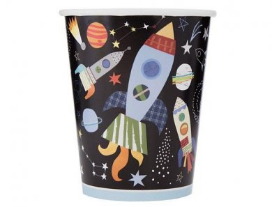 Party in Space Paper Cups (8pcs)