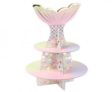 Pastel Mermaid Cupcake Stand (38,5cm)
