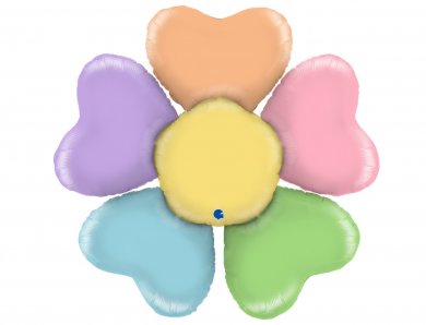 Παστέλ Λουλούδι Super Shape Μπαλόνι (79εκ)