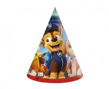 Paw Patrol Rescue Heroes Καπελάκια για Πάρτυ (6τμχ)