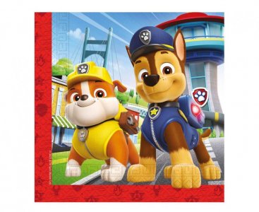 Paw Patrol Rescue Heroes Χαρτοπετσέτες (20τμχ)