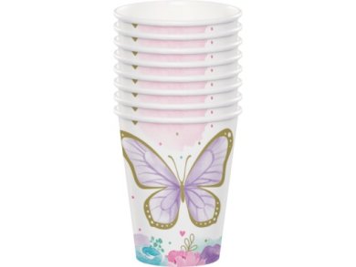 Butterfly Paper Cups (8pcs)