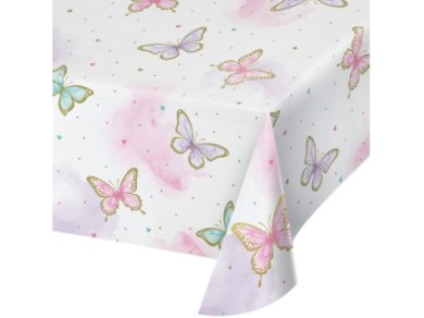 Butterfly Paper Tablecover (137cm x 259cm)
