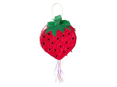 Pinata in the Shape of a Strawberry