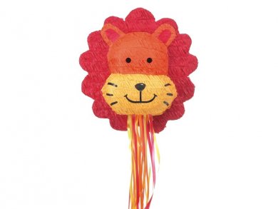 Happy Lion Pull Pinata (39,9cm x 41,9cm)