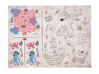 Pirate Party Placemats (6pcs)