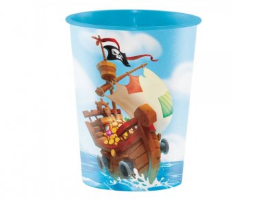 Pirate Treasure Plastic Cup 473ml