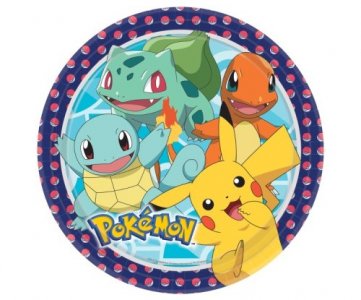 Pokémon Large Paper Plates (8pcs)