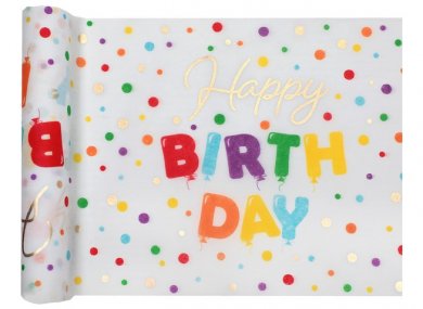 Colorful Balloons Table Runner (3m)