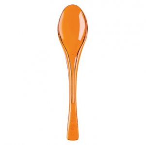 Orange Dessert Spoons (20pcs)