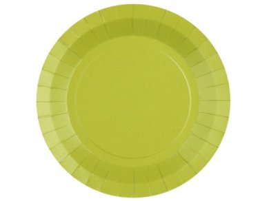 Kiwi Green Large Paper Plates (10pcs)