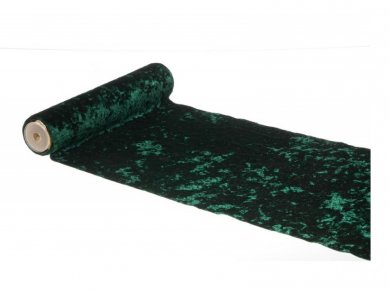 Green Velvet Table Runner (28x300cm)