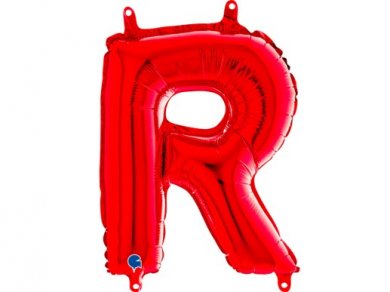 R Letter Balloon Red (35cm)