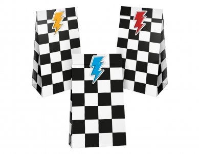 Race Car Χάρτινα Σακουλάκια (6τμχ)