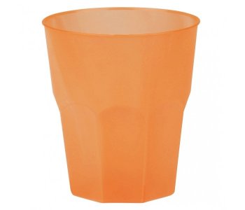 Modern Reusable Orange Cups (20pcs)