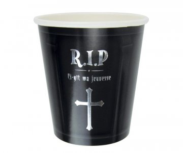 RIP Happy Birthday Ποτήρια Χάρτινα (8τμχ)