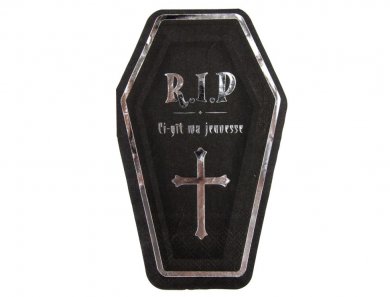 RIP Happy Birthday Χαρτοπετσέτες με Σχήμα (16τμχ)