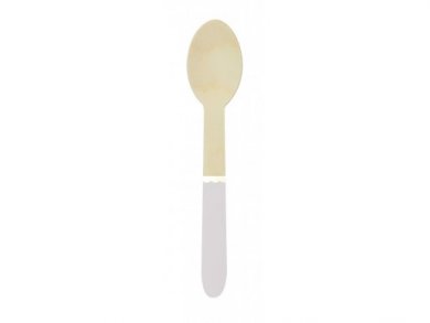 Pink Wooden Spoons with Gold Foiled Detail (8pcs)
