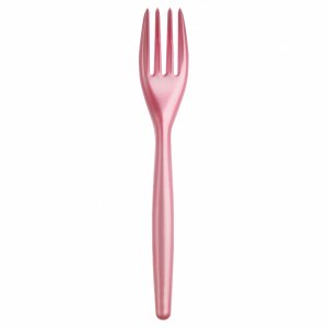 Pink Pearl Plastic Forks (20pcs)