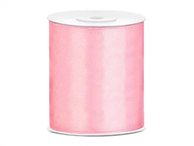 Pink Large Satin Rinnon (10cm x 25m)