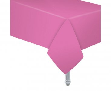 Hot Pink Paper Tablecover (132cm x 183cm)