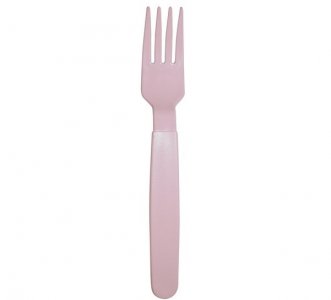 Pink Reusable Forks (6pcs)