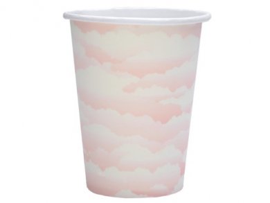 Pink Clouds Paper Cups (10pcs)