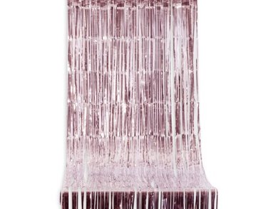 Rose Gold Foil Curtain (92cm x 244cm)