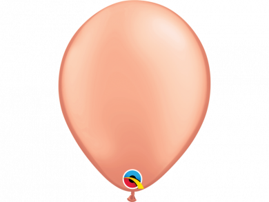 Rose Gold Pearl Latex Balloons 5pcs