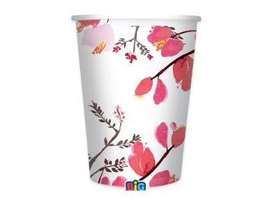 Sakura Ποτήρια Χάρτινα (6τμχ)