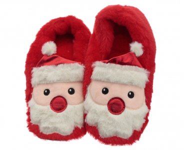 Santa Warm Slippers (one size)