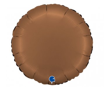Satin Chocolate Foil Balloon (46cm)