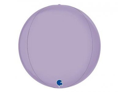 Satin Lilac Globe Balloon (38cm)