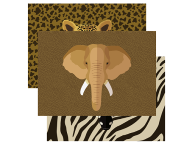 Eco Savanna Placemats for The Table (6pcs)